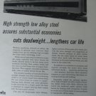 1954 International Nickel/ Pullman Standard Milwaukee Road domeliner ad