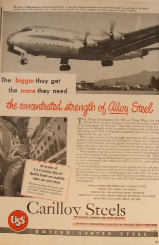 US Steel / Lockheed Constitution ad
