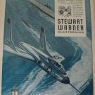 1950s Stewart Warner Electronics /F7U Cutlass / USS Franklin D. Roosevelt ad