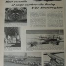 Boeing C-97 Stratofreighter ad