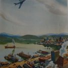 1950s Hamilton Standard / North American FJ-2 Fury naval jet fighter ad