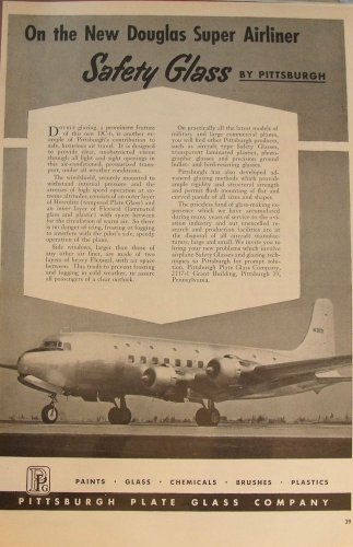 PPG / Douglas DC-6 ad