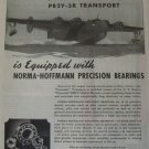 WWII 1944 Norma-Hoffmann PB2Y-3 Coronado flying boat ad