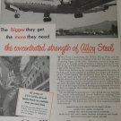 Carilloy Steels / Lockheed Constitution ad