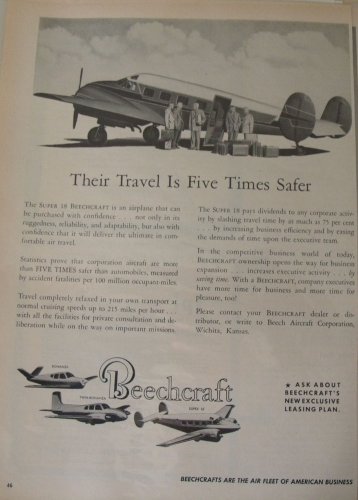 Beechcraft Beech Super 18 ad