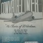 Consolidated Vultee Convair Convairliner ad