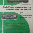 General Steel Castings / Southern Pacific Railway Express Agency Baggage Car ad