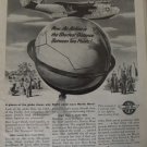 WWII 1945 Martin Mars flying boat ad