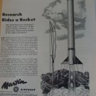 Martin Aircraft / Viking Research Rocket ad