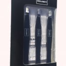 DOLABEY Professional Stainless Steel Tweezers - Slant Point Flat Tip w/ Case DOLABEY Professional Stainless Steel Tweezers - Slant Point Flat Tip w/ Case