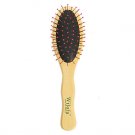 Wilofa  Wooden Hair Comb Brush Bristles Spa Massage Stainless Pins on Rubber