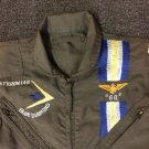 Vtg Attack Squadron 146 Blue Diamond Aramid Embroidered Flightsuit Scovill Zip
