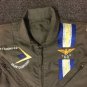 Vtg Attack Squadron 146 Blue Diamond Aramid Embroidered Flightsuit Scovill Zip