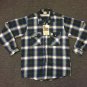 Vtg Five Brother Brawny Extra Heavyweight Flannel Shirt USA Made Sx L