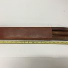Vtg Robeson Shuredge Gourmet Knife Set Wood Handled W/ Case
