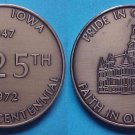 Adel IA Quasquicentennial 1972 medal