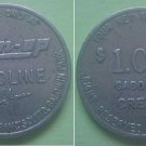 Baldwin Park CA Coin-Op Gasoline $1.00 token