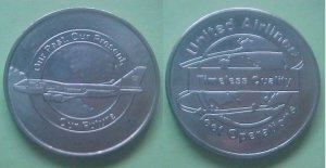 United Airlines Fleet Operations Timeless Quality medal