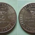 Cody WY Cody Shrine Kalif Temple 1967 medal