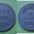 Ann Arbor MI BPOE Elks No. 325 good for 5c cigar token