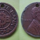 Arizona - State Bank Of Arizona 1965 medal - Lincoln cent
