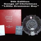 WATERFORD 2004 SONGS OF CHRISTMAS PLATE