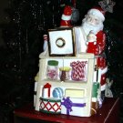 LENOX HOLIDAY VILLAGE MUSICAL CANDY / COOKIE BOX