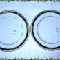 FABERGE MONARCH BREAD & BUTTER PLATES SET OF 2