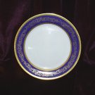 ROYAL FERNWOOD PORCELAIN CLEZIO BLUE SALAD PLATE