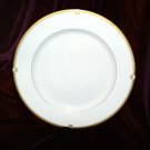 MIKASA INVITATION GOLD DINNER PLATE