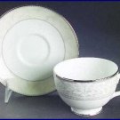 ROYAL DOULTON NAPLES PLATINUM CUP and SAUCER SET