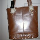 Sondra Roberts Pink Leather Tote Bag Sondra Roberts Pink Leather Tote Bag