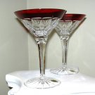 Waterford Simply Red Martini Pair