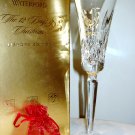 Waterford Lismore Gold 12 Days of Christmas Partridge Flute