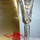 Waterford Lismore Gold 12 Days of Christmas Two Turtle Doves Flute