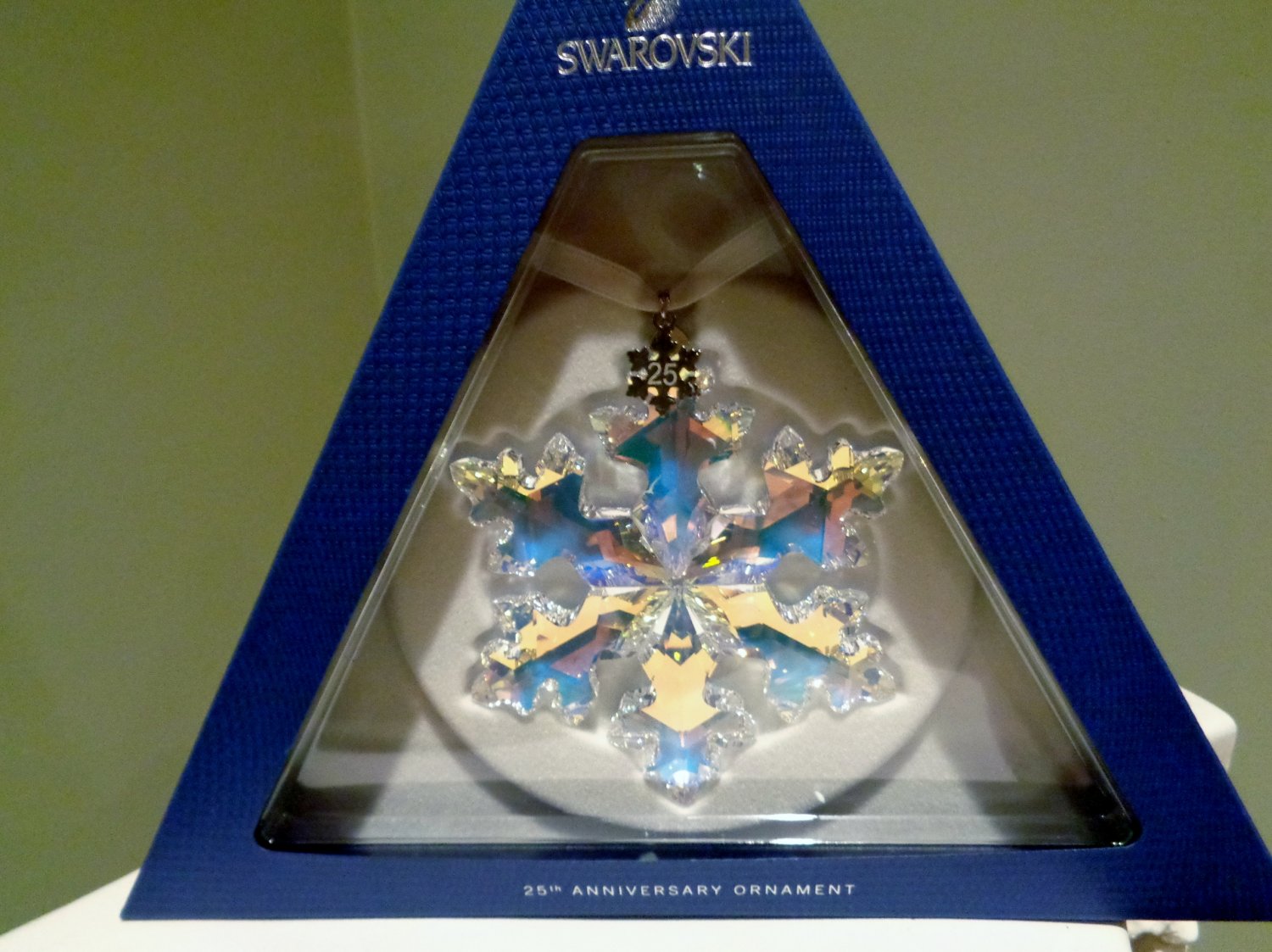Swarovski 25th Anniversary Ornament Limited Edition