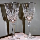 Waterford Tall Lismore Platinum Wine Pair