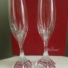 Baccarat Messena Flute Pair