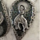 Southwestern Style Bucking Bronco Earrings