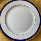 HAVILAND SYMPHONIE GOLD & BLUE SALAD PLATE