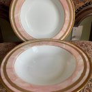 CHRISTIAN DIOR MARBRE ROSE SOUP BOWL SET OF 2