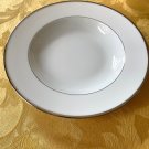HAVILAND ORSAY PLATINUM RIMMED SOUP