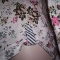 L.E.I. 100% Cotton Floral Long sleeve Blouse Sz M