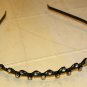 8 Pieces Rhinestone Headband AB Crystal Stones on Black Headband