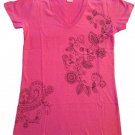 T-Shirt Pink Top T-Shirt AM