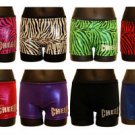 Spanks Hipsters Spankies Booty shorts hot shorts Zebra & Holographic Cheer Print