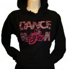 Dance Mom Rhinestone Hoodie Pullover Black Sweats Sweatshirt free shipping