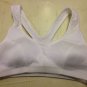 Sports Bra Top Racer Back 30 Elastic Band White