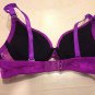 Push Up Padded Bra 30A Lace Purple