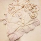 9 SPORT BRAS WIRE-FREE BONE COLOR WILL FIT 32A 32B 32C 34A 34B 36B 32C 34C 36C